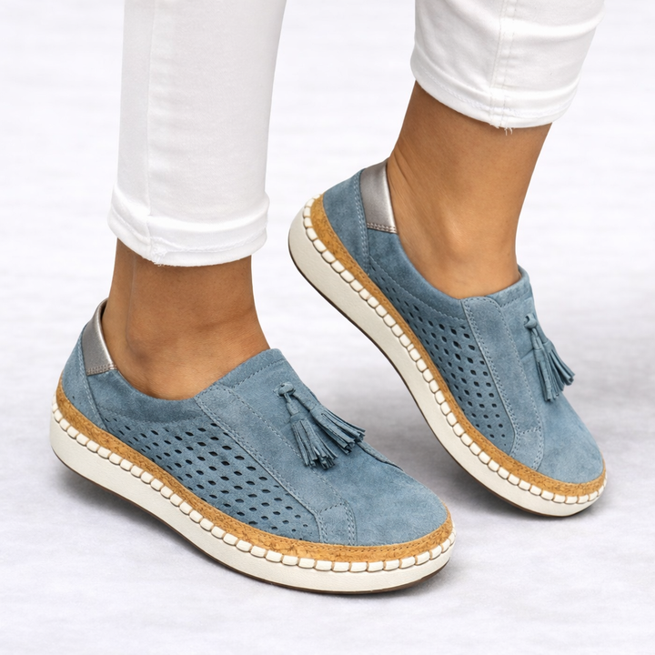 Womens Orthopedic Slip On Shoes Cushioned Supportive