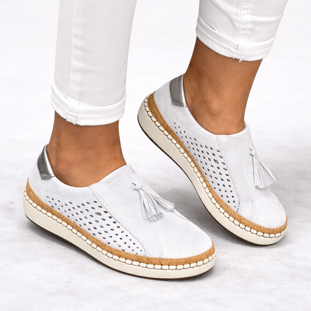 Womens Orthopedic Slip On Shoes Cushioned Supportive