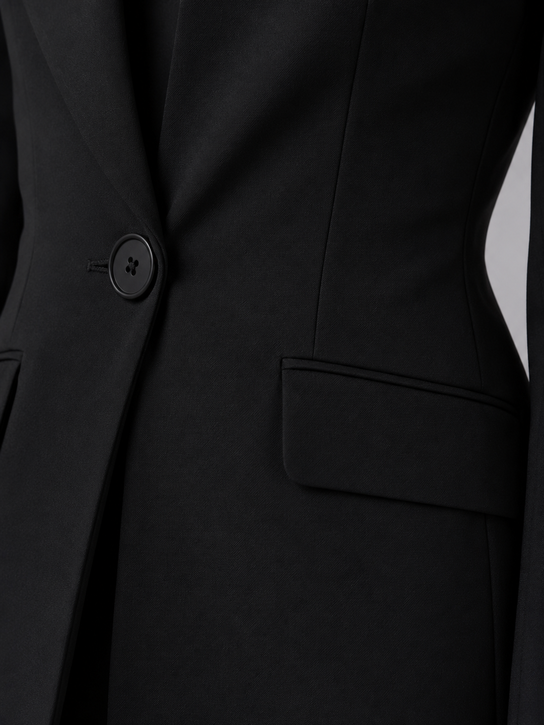 Women Tailored Blazer Trouser Suit Set Smart Formal