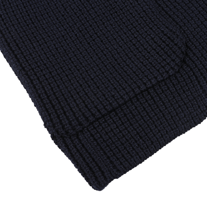 Mens Fine Knit Stand Collar Button Cardigan
