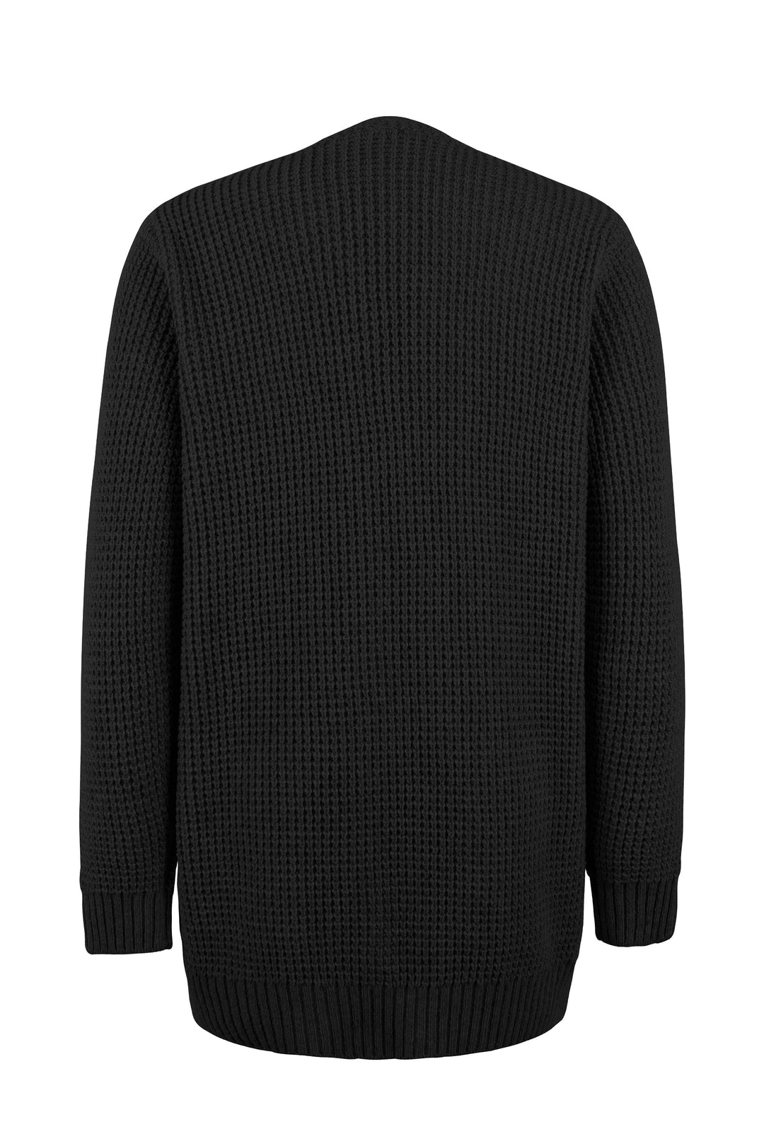 Women Open Front Knit Cardigan Relaxed Fit