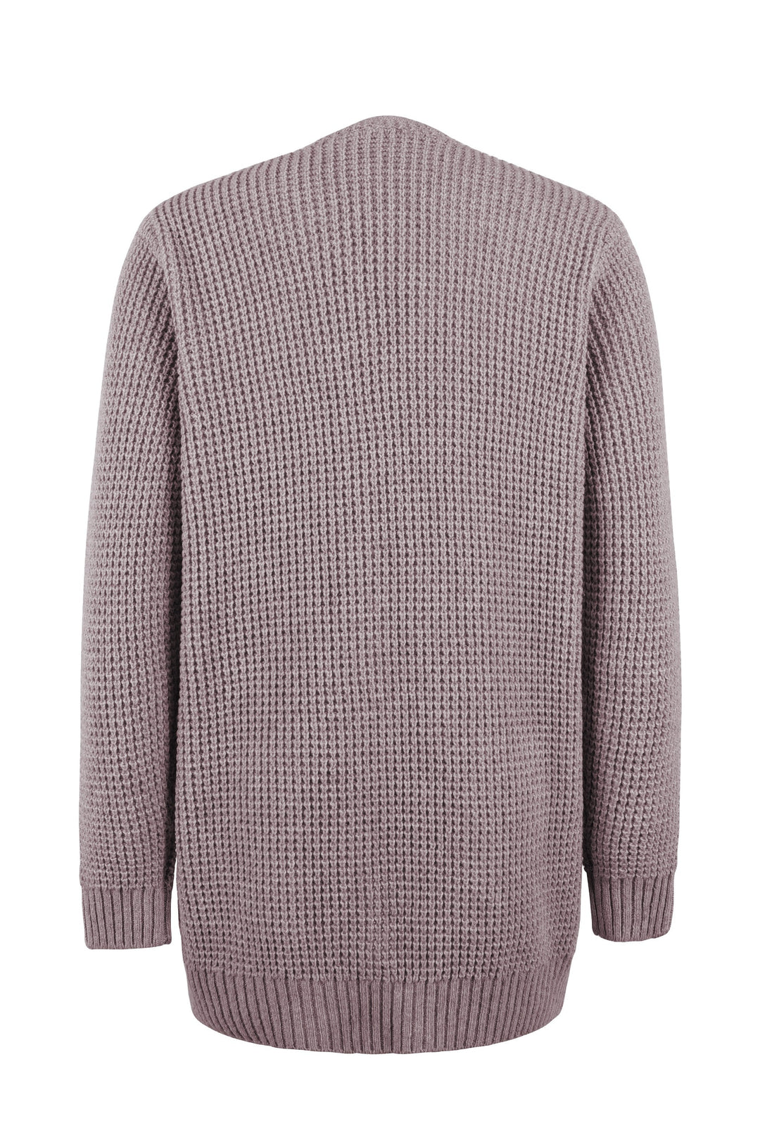 Women Open Front Knit Cardigan Relaxed Fit