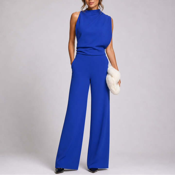 Sleeveless Wide Leg Jumpsuit for Women