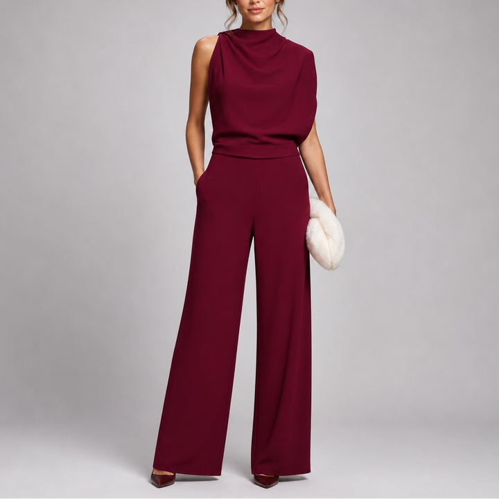 Sleeveless Wide Leg Jumpsuit for Women